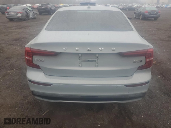 2024 Volvo S60 Core Dark Theme with VIN 7JRL12TK0RG282777, listed as a Copart auction lot 49645725 with 35,027 mi miles and Salvage title. Bid and sale history available at DreamBid. Image 6.