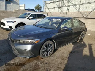 2022 Honda Civic EX-L z VIN 19XFL1H74NE019660, wystawiony jako Copart lot #50934285 z przebiegiem 24 786 mil mil oraz Szkoda całkowita • Salvage title. Historia ofert i sprzedaży dostępna na DreamBid. Obrazek 1.