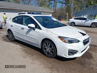 2017 Subaru Impreza Limited with VIN 4S3GKAU61H3610545, listed as a IAAI auction lot 42064981 with 72,804 mi miles. Bid and sale history available at carsss.com. Image 1.