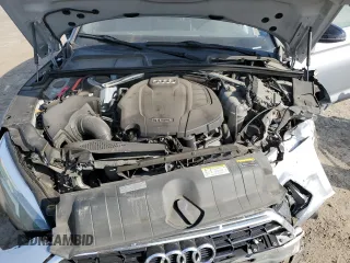 2020 Audi A5 Sportback Premium with VIN WAUANCF54LA006471, listed as a Copart auction lot 47631645 with 0 mi miles and Salvage Title. Bid and sale history available at carsss.com. Image 11.