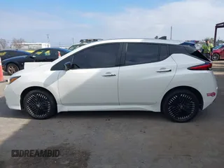 2023 Nissan LEAF SV Plus with VIN 1N4CZ1CV6PC557350, listed as a IAAI auction lot 41459564 with 79,889 mi miles and . Bid and sale history available at DreamBid. Image 14.