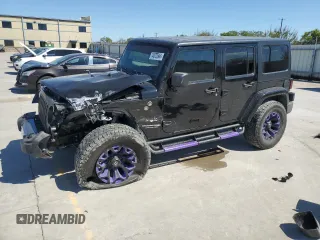 2018 Jeep Wrangler JK Unlimited Sahara with VIN 1C4BJWEGXJL936304, listed as a Copart auction lot 74072544 with 95,333 mi miles and Salvage Title. Bid and sale history available at carsss.com. Image 1.