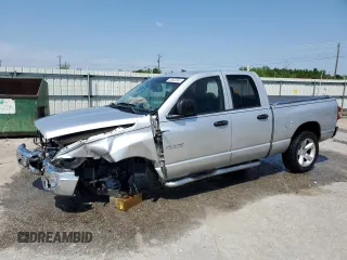 2008 Dodge Ram 1500 SLT with VIN 1D7HA18N88S616721, listed as a Copart auction lot 52625265 with 0 mi miles and Salvage Title. Bid and sale history available at carsss.com. Image 1.