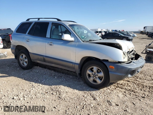 2005 Hyundai Santa Fe GLS with VIN KM8SC73E95U965774, listed as a Copart auction lot 83975804 with 115,753 mi miles and Salvage Title. Bid and sale history available at carsss.com. Image 4.