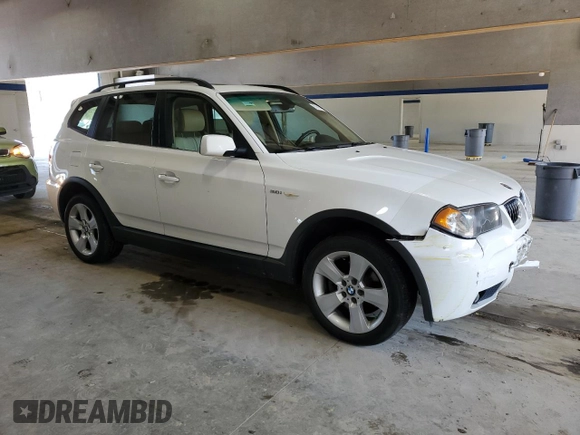 2006 BMW X3 3.0i with VIN WBXPA93446WG81614, listed as a Copart auction lot 51410125 with 139,118 mi miles and Clean Title. Bid and sale history available at carsss.com. Image 4.