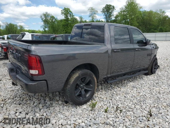 2017 Ram 1500 Night z VIN 1C6RR7MT0HS795181, wystawiony jako Copart lot #56459275 z przebiegiem 118 876 mil mil oraz Szkoda całkowita • Salvage title. Historia ofert i sprzedaży dostępna na DreamBid. Obrazek 3.