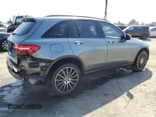 2019 Mercedes-Benz GLC 300 with VIN WDC0G4KB4KV195778, listed as a Copart auction lot 61742345 with 134,181 mi miles and Salvage title. Bid and sale history available at DreamBid. Image 3.