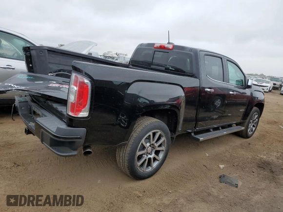 2017 GMC Canyon 4WD Denali with VIN 1GTG6EEN9H1179613, listed as a Copart auction lot 66639934 with 36,639 mi miles and Salvage Title. Bid and sale history available at carsss.com. Image 3.