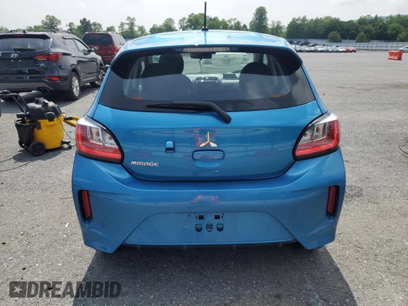 2024 Mitsubishi Mirage ES z VIN ML32AUHJ8RH017169, wystawiony jako Copart lot #60427485 z przebiegiem 9 272 mil mil oraz Nie do naprawy • Non repairable. Historia ofert i sprzedaży dostępna na DreamBid. Obrazek 6.