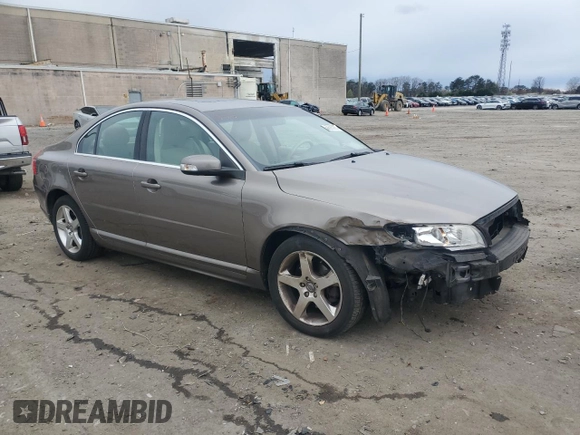 2009 Volvo S80 I6 Turbo with VIN YV1AH992591092729, listed as a Copart auction lot 50593385 with 66,266 mi miles and Clean Title. Bid and sale history available at carsss.com. Image 4.