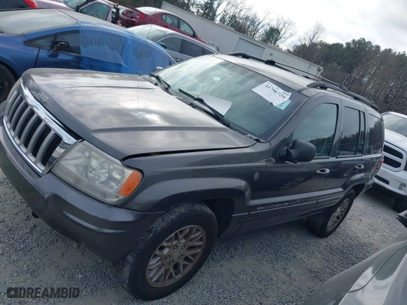 2004 Jeep Grand Cherokee Limited with VIN 1J8GW58N14C391912, listed as a IAAI auction lot 41706729 with 248,806 mi miles. Bid and sale history available at carsss.com. Image 14.