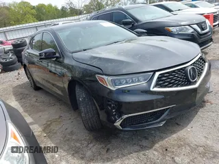 2018 Acura TLX Technology with VIN 19UUB1F52JA007680, listed as a IAAI auction lot 41910198 with 87,585 mi miles and . Bid and sale history available at carsss.com. Image 1.
