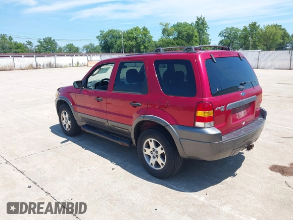 2005 Ford Escape XLT z VIN 1FMYU03125KA93980, wystawiony jako IAAI lot #42851032 z przebiegiem 196 031 mil mil oraz . Historia ofert i sprzedaży dostępna na DreamBid. Obrazek 3.