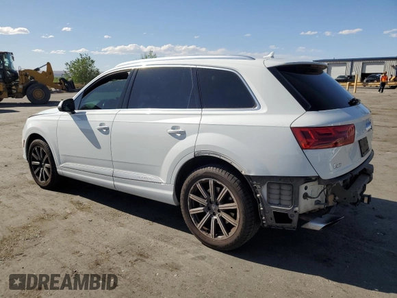 2017 Audi Q7 Premium Plus z VIN WA1LAAF78HD021472, wystawiony jako Copart lot #54384615 z przebiegiem 103 102 mil mil oraz Szkoda całkowita • Salvage title. Historia ofert i sprzedaży dostępna na DreamBid. Obrazek 2.