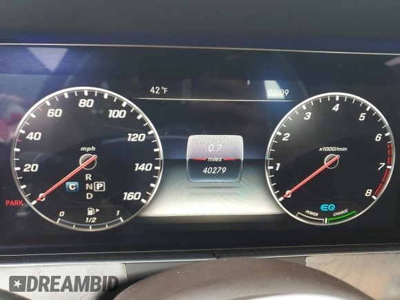 2019 Mercedes-Benz CLS with VIN WDD2J5KB2KA035580, listed as a Copart auction lot 41424044 with 40,279 mi miles. Bid and sale history available at carsss.com. Image 9.