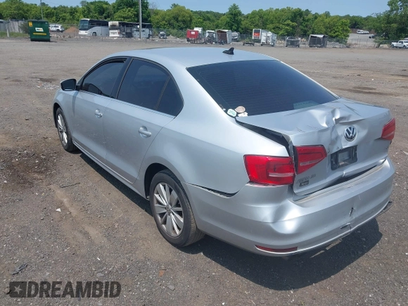 2015 Volkswagen Jetta SE with VIN 3VWD17AJ7FM421327, listed as a IAAI auction lot 42409413 with 150,319 mi miles and . Bid and sale history available at DreamBid. Image 3.