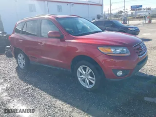 2010 Hyundai Santa Fe SE with VIN 5NMSH4AG4AH393166, listed as a IAAI auction lot 41484139 with 132,447 mi miles. Bid and sale history available at carsss.com. Image 1.