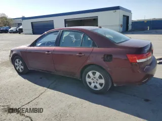 2007 Hyundai Sonata GLS with VIN 5NPET46C37H291788, listed as a Copart auction lot 52166515 with 169,254 mi miles and Clean Title. Bid and sale history available at DreamBid. Image 2.