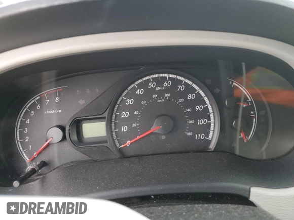 2014 Toyota Sienna LE AAS with VIN 5TDKK3DC8ES456485, listed as a Copart auction lot 43484695 with Not Provided miles and Salvage Title. Bid and sale history available at DreamBid. Image 9.