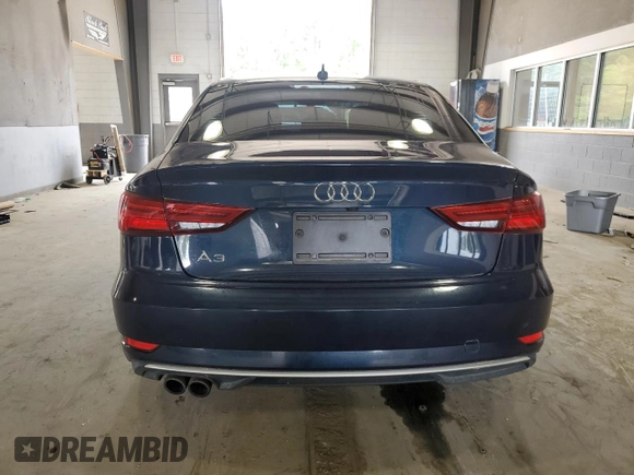 2018 Audi A3 Premium with VIN WAUAUGFF9J1039255, listed as a Copart auction lot 60853674 with 112,943 mi miles and Salvage Title. Bid and sale history available at DreamBid. Image 6.