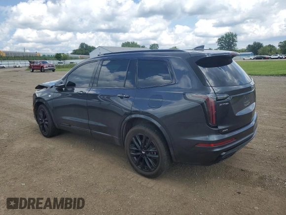 2021 Cadillac XT6 Sport z VIN 1GYKPGRS0MZ187818, wystawiony jako Copart lot #66967824 z przebiegiem 66 956 mil mil oraz Szkoda całkowita • Salvage title. Historia ofert i sprzedaży dostępna na DreamBid. Obrazek 2.