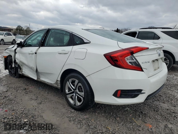 2018 Honda Civic Sedan LX with VIN 2HGFC2F57JH536488, listed as a Copart auction lot 88767115 with 42,336 mi miles and Salvage Title. Bid and sale history available at carsss.com. Image 2.