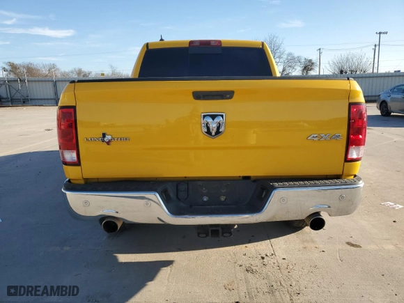2016 Ram 1500 Lone Star with VIN 1C6RR7LT8GS365107, listed as a Copart auction lot 89133695 with 141,679 mi miles and Salvage Title. Bid and sale history available at carsss.com. Image 6.