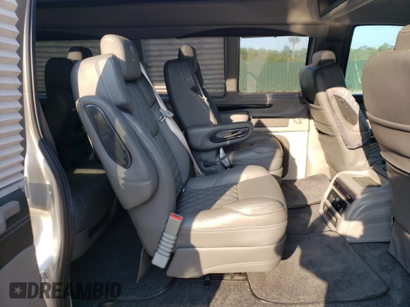 2022 GMC Savana Cargo Van with VIN 1GTW7BF72N1240075, listed as a Copart auction lot 76079194 with 38,922 mi miles and Clean Title. Bid and sale history available at carsss.com. Image 11.