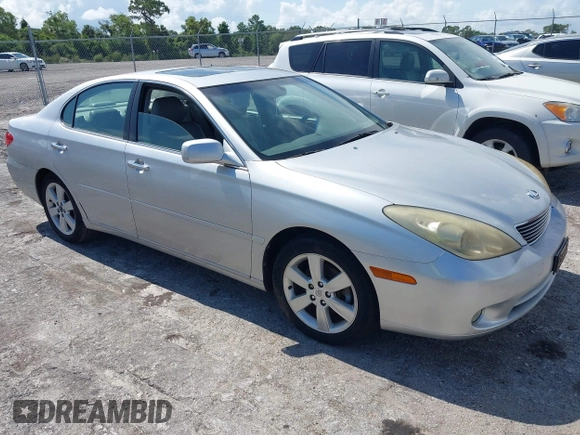 2005 Lexus ES 350 with VIN JTHBA30G655086945, listed as a IAAI auction lot 42563974 with 126,607 mi miles and . Bid and sale history available at DreamBid. Image 1.