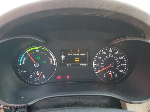 2017 Kia Optima Hybrid with VIN KNAGT4LC1H5005934, listed as a Copart auction lot 88708695 with 98,966 mi miles and Salvage Title. Bid and sale history available at carsss.com. Image 9.