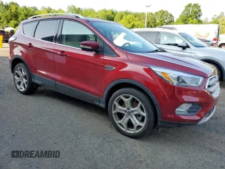 2018 Ford Escape Titanium with VIN 1FMCU9J93JUA39495, listed as a Copart auction lot 66334685 with Not provided miles and Clean title. Bid and sale history available at DreamBid. Image 4.
