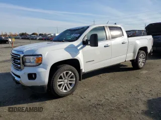 2017 GMC Canyon 4WD SLT with VIN 1GTP6DE18H1197673, listed as a Copart auction lot 79875594 with 182,138 mi miles and Salvage Title. Bid and sale history available at carsss.com. Image 1.