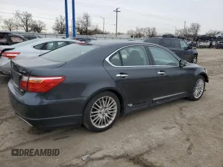 2011 Lexus LS 460 z VIN JTHBL5EF4B5103792, wystawiony jako Copart lot #42876635 z przebiegiem 127 906 mil mil oraz Szkoda całkowita • Salvage title. Historia ofert i sprzedaży dostępna na DreamBid. Obrazek 3.