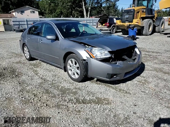 2007 Nissan Maxima 3.5 SL with VIN 1N4BA41E47C850476, listed as a Copart auction lot 75008844 with 201,515 mi miles and Salvage Title. Bid and sale history available at carsss.com. Image 10.