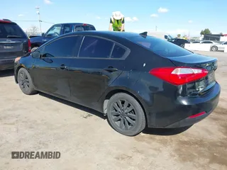 2016 Kia Forte LX with VIN KNAFX4A63G5506920, listed as a IAAI auction lot 41924410 with 120,451 mi miles. Bid and sale history available at carsss.com. Image 3.