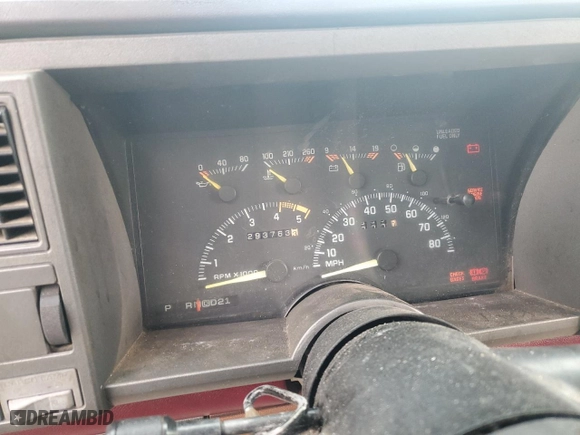 1994 Chevrolet C/K 1500 with VIN 1GCEC19K4RE118785, listed as a Copart auction lot 46599585 with 293,763 mi miles and Salvage Title. Bid and sale history available at carsss.com. Image 9.