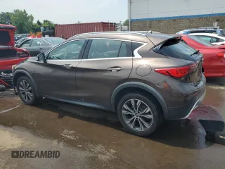 2018 Infiniti QX30 Premium with VIN SJKCH5CR3JA041812, listed as a Copart auction lot 61630184 with 97,144 mi miles and Salvage Title. Bid and sale history available at carsss.com. Image 2.