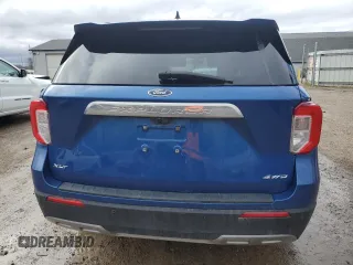 2022 Ford Explorer XLT with VIN 1FMSK8DH7NGA62104, listed as a Copart auction lot 50810145 with 65,605 mi miles and Salvage Title. Bid and sale history available at DreamBid. Image 6.