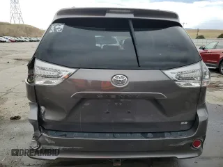 2014 Toyota Sienna SE with VIN 5TDXK3DC1ES445110, listed as a Copart auction lot 49928895 with 127,087 mi miles and Salvage Title. Bid and sale history available at DreamBid. Image 6.