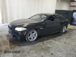 2013 BMW 5 Series 535i with VIN WBAFR7C54DC827856, listed as a Copart auction lot 63350765 with 76,313 mi miles and Clean title. Bid and sale history available at DreamBid. Image 1.