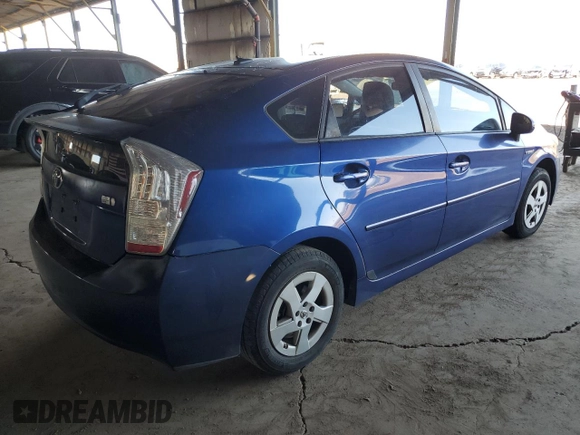 2011 Toyota Prius I with VIN JTDKN3DU5B0255111, listed as a Copart auction lot 54736945 with 236,445 mi miles and Clean Title. Bid and sale history available at DreamBid. Image 3.