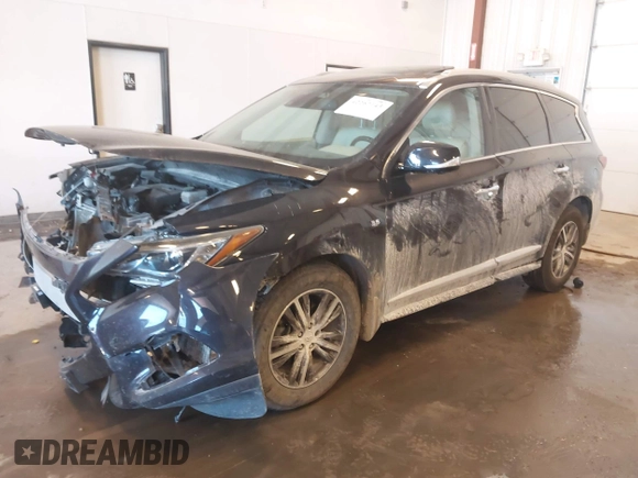 2019 Infiniti QX60 Luxe with VIN 5N1DL0MM6KC548023, listed as a IAAI auction lot 42267143 with 94,231 mi miles and . Bid and sale history available at DreamBid. Image 17.
