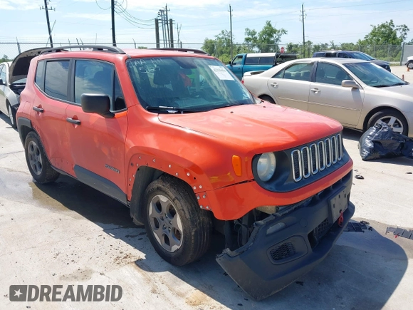 2017 Jeep Renegade Sport с VIN ZACCJAAB3HPF12020, выставлен на аукционе IAAI как лот 42323416 с пробегом 148 895 миль миль и . История ставок и продаж доступна на DreamBid. Изображение 1.