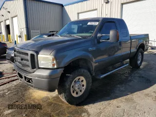 2005 Ford Super Duty F-250 XL with VIN 1FTSX21505EA54080, listed as a Copart auction lot 70567804 with 283,955 mi miles and Salvage Title. Bid and sale history available at carsss.com. Image 1.
