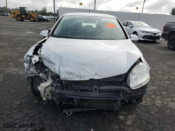 2007 Volkswagen Rabbit with VIN WVWBR71K47W063083, listed as a Copart auction lot 44718495 with 0 mi miles and Salvage Title. Bid and sale history available at carsss.com. Image 5.