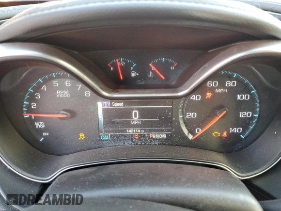 2015 Chevrolet Impala LT with VIN 2G1115SL0F9281990, listed as a Copart auction lot 46809935 with 140,114 mi miles and Salvage Title. Bid and sale history available at DreamBid. Image 9.
