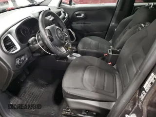 2021 Jeep Renegade Latitude with VIN ZACNJDB10MPM67416, listed as a Copart auction lot 41820515 with 36,119 mi miles and Non repairable. Bid and sale history available at DreamBid. Image 7.