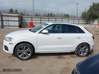 2017 Audi Q3 Premium Plus with VIN WA1JCCFS0HR016917, listed as a IAAI auction lot 41705143 with 137,152 mi miles. Bid and sale history available at carsss.com. Image 15.