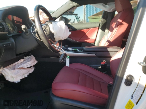 2020 Lexus IS 300 F Sport z VIN JTHG81F22L5041015, wystawiony jako Copart lot #82097844 z przebiegiem 37 614 mil mil oraz Szkoda całkowita • Salvage title. Historia ofert i sprzedaży dostępna na DreamBid. Obrazek 7.