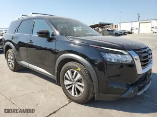 2022 Nissan Pathfinder SL with VIN 5N1DR3CA9NC204455, listed as a Copart auction lot 74389134 with 74,360 mi miles and Salvage Title. Bid and sale history available at carsss.com. Image 4.
